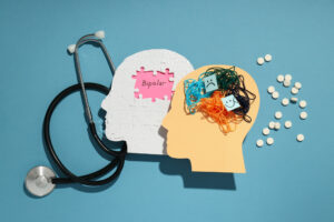 Mental disorders concept composition for Bipolar disorder