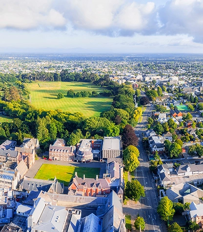 Intercâmbio em Christchurch