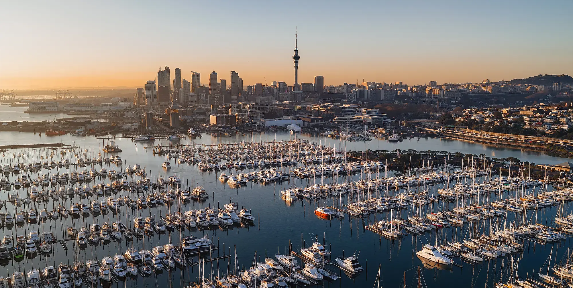 Cidade de Auckland na Nova Zelândia para intercâmbio com a Australian Centre